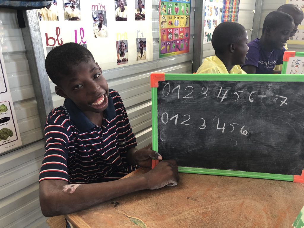 Numbers in class HaitiChildren